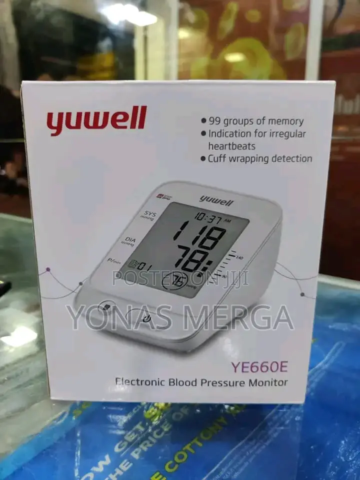 Bp Blood Pressure Monitor/Large LCD Display/Memory Storage
