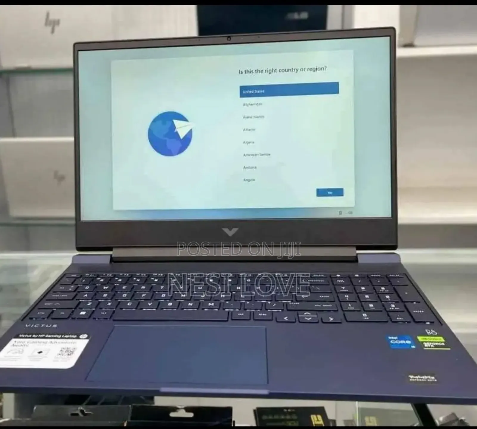 New Laptop HP Victus 15 16GB Intel Core I7 SSD 1T