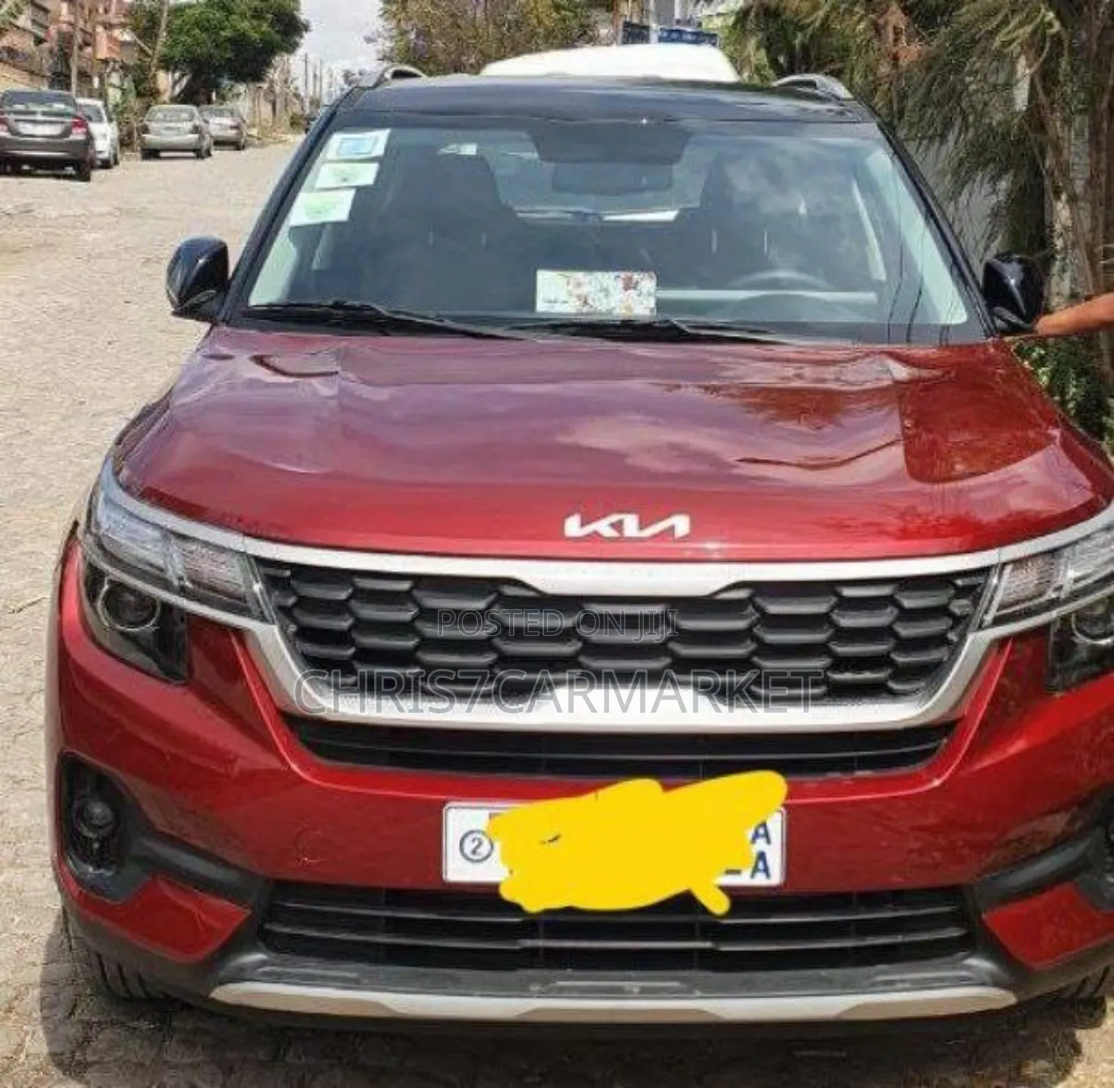 Kia Seltos 1.5 CRDi 2021 Burgundy