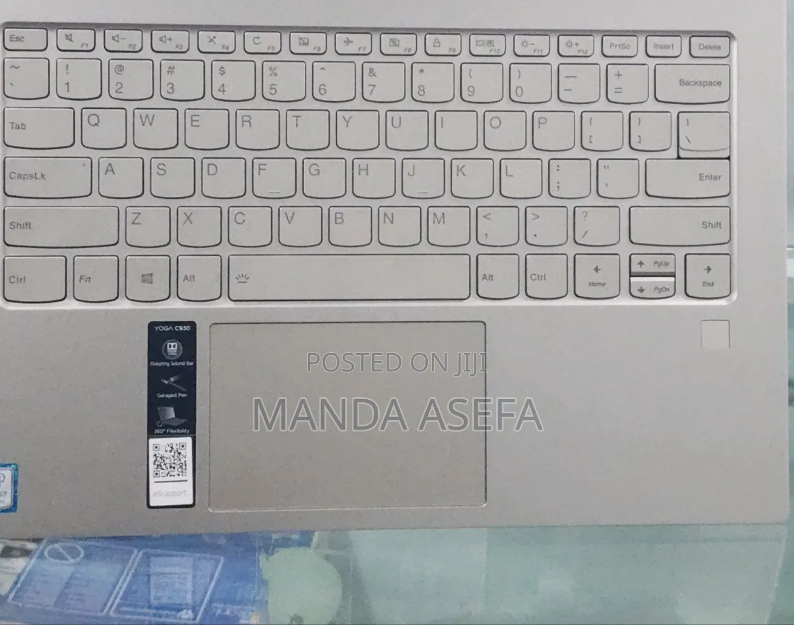 New Laptop Lenovo Yoga C930 16GB Intel Core I7 SSD 512GB
