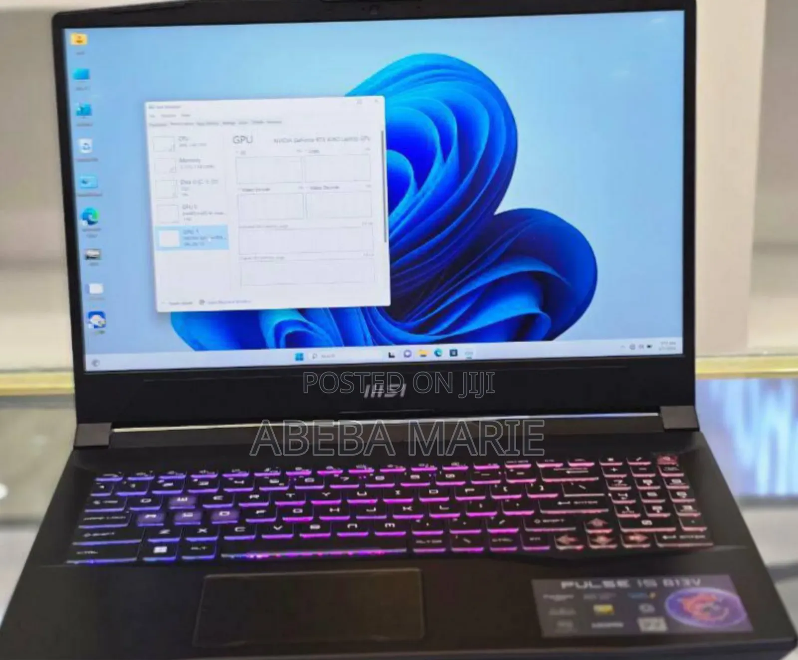 New Laptop MSI Pulse GL66 16GB Intel Core I7 SSD 1T