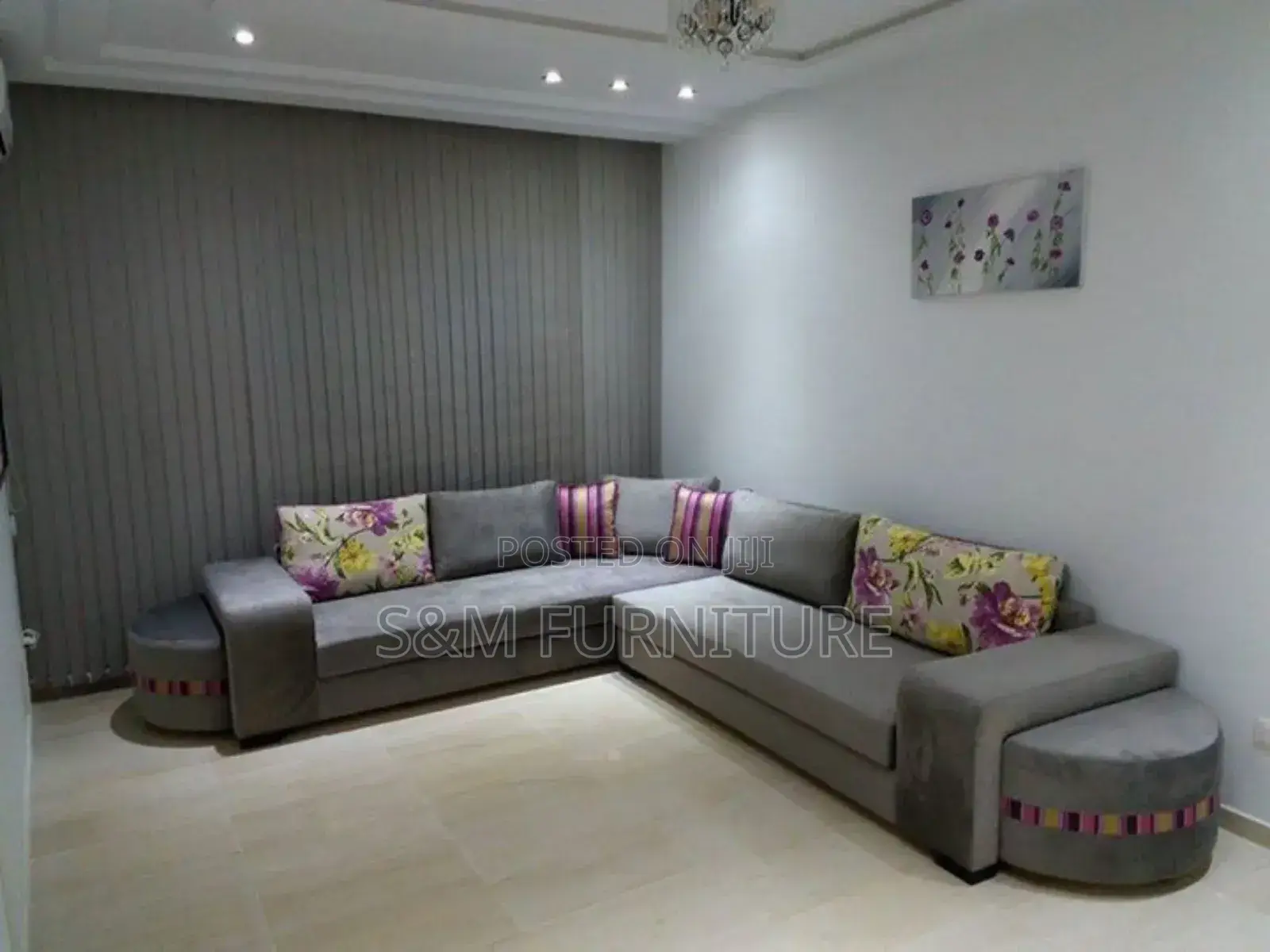 L Shape Sofa With Functionality.