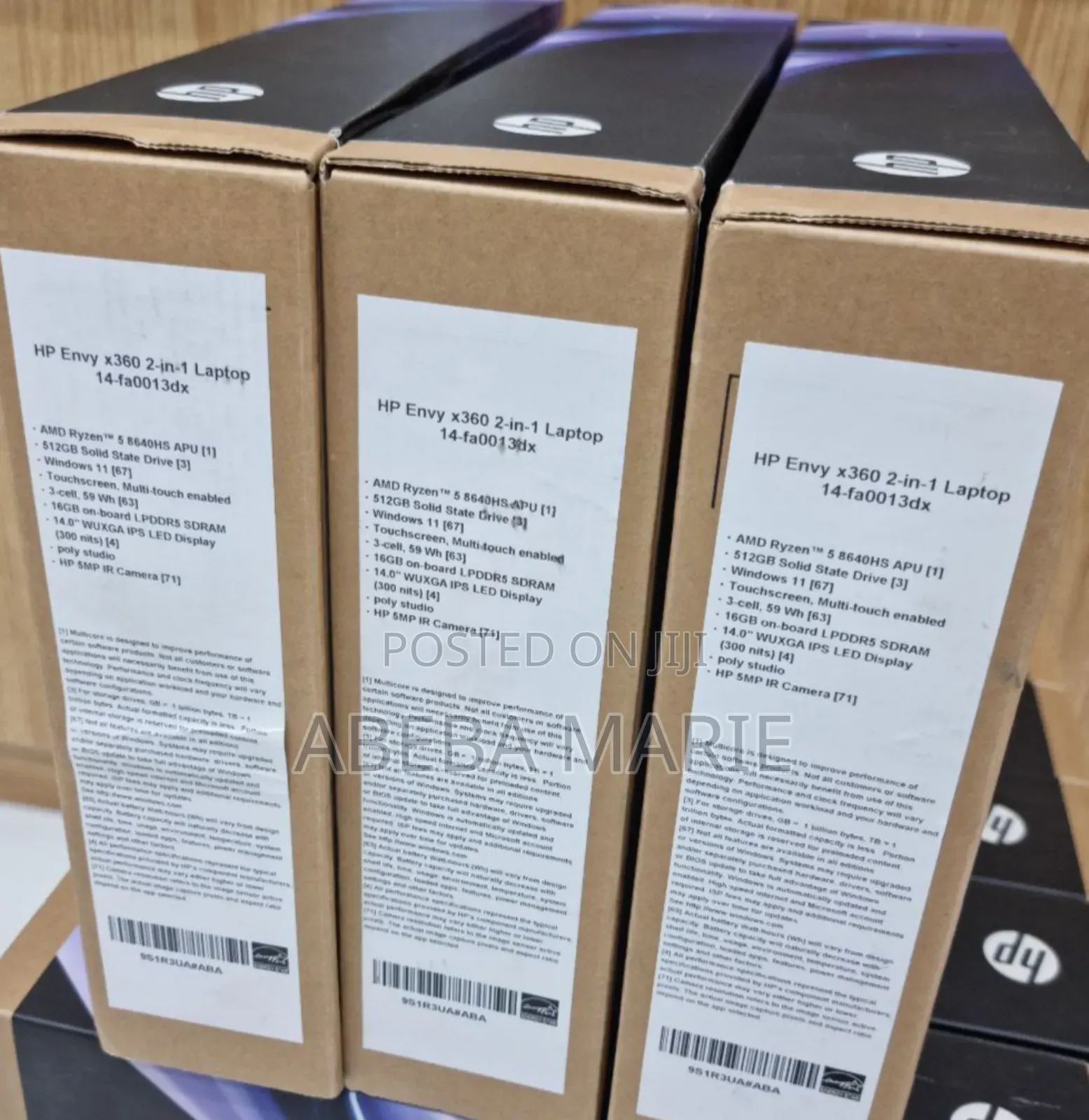 New Laptop HP Envy X360 16GB AMD Ryzen 5 SSD 512GB