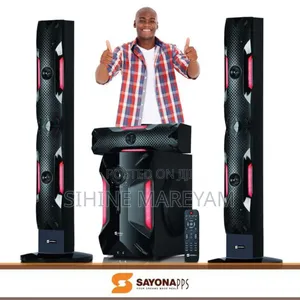 Photo - Brand Sayona Apps
18000w
Multimedia Speaker
USB,FM,Bluetooth