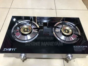Photo - ZHOYI Brand Glass Stove 
Available With 3 Burners
