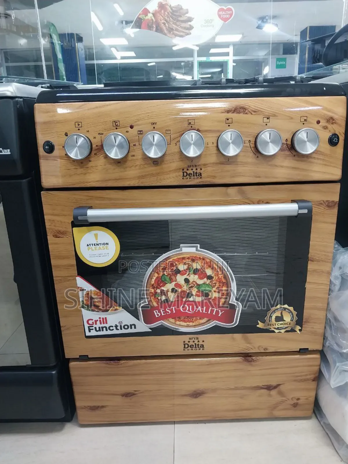 የቱርክ ምርት የሆነውን ዴልታ 60 * 60 ኦቭን 2 ኤሌክትሪክ እና 2 ጋዝ ግሪል ሲስተም ጥራት