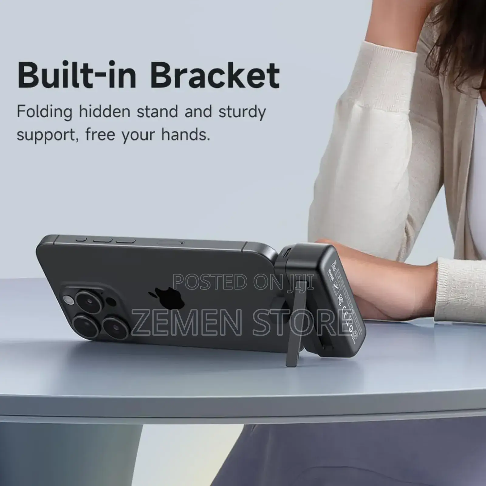 Portable High Quality Porodo Power Bank Phone Holder