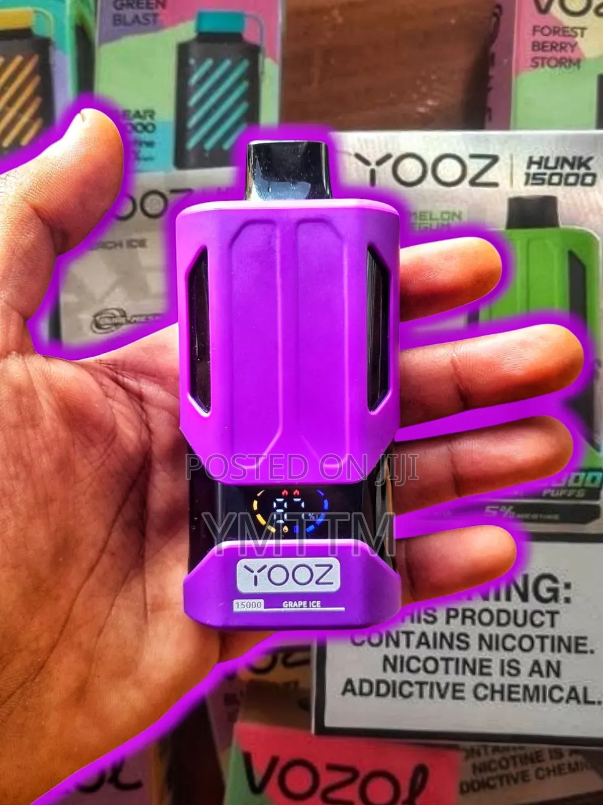 (Yooz Hunk) Boss of the Vapes, 15,000puff