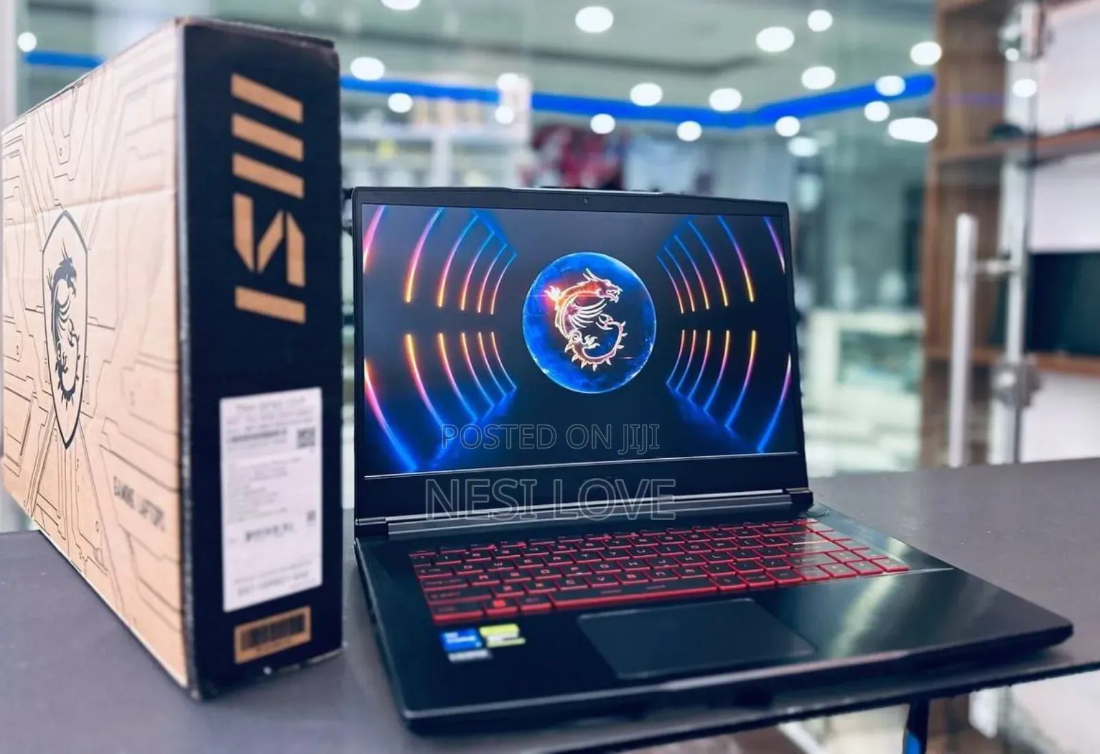 New Laptop MSI GF63 16GB Intel Core I7 SSD 512GB