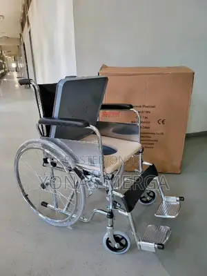 Potty Wheelchair፦ዌልቼርwheelchair~Wheelchair፦ሽ፦Wheelchairዌልቼር
