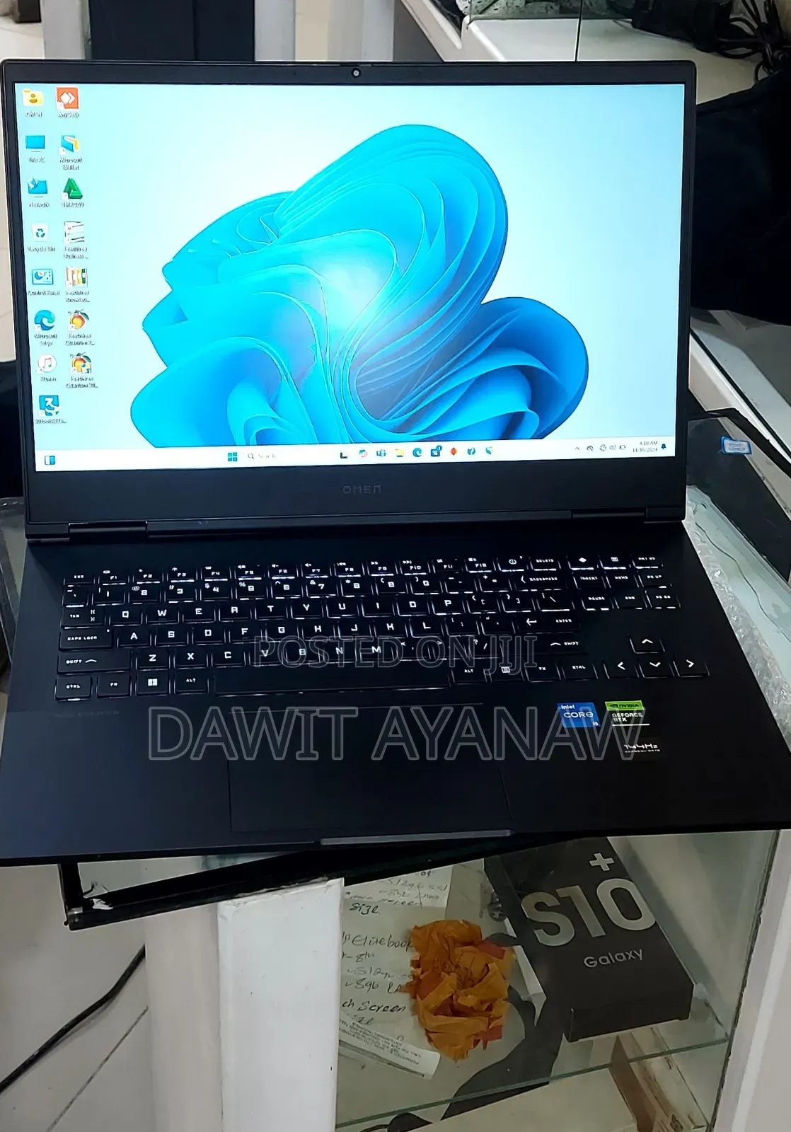 New Laptop HP Omen 15 16GB Intel Core I5 SSD 512GB