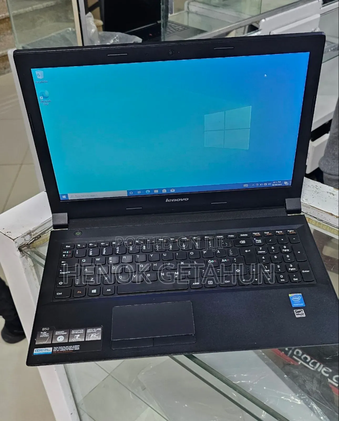 New Laptop Lenovo Ideapad 3 4GB Intel Core I3 HDD 500GB