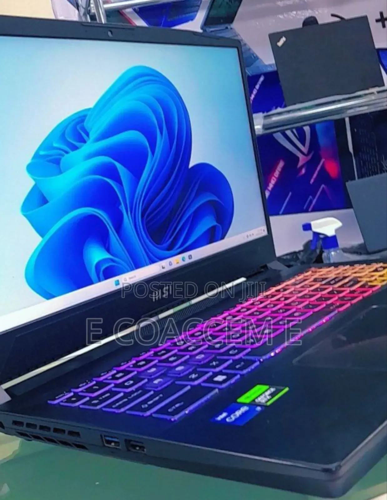 New Laptop MSI 16GB Intel Core I7 SSD 1T