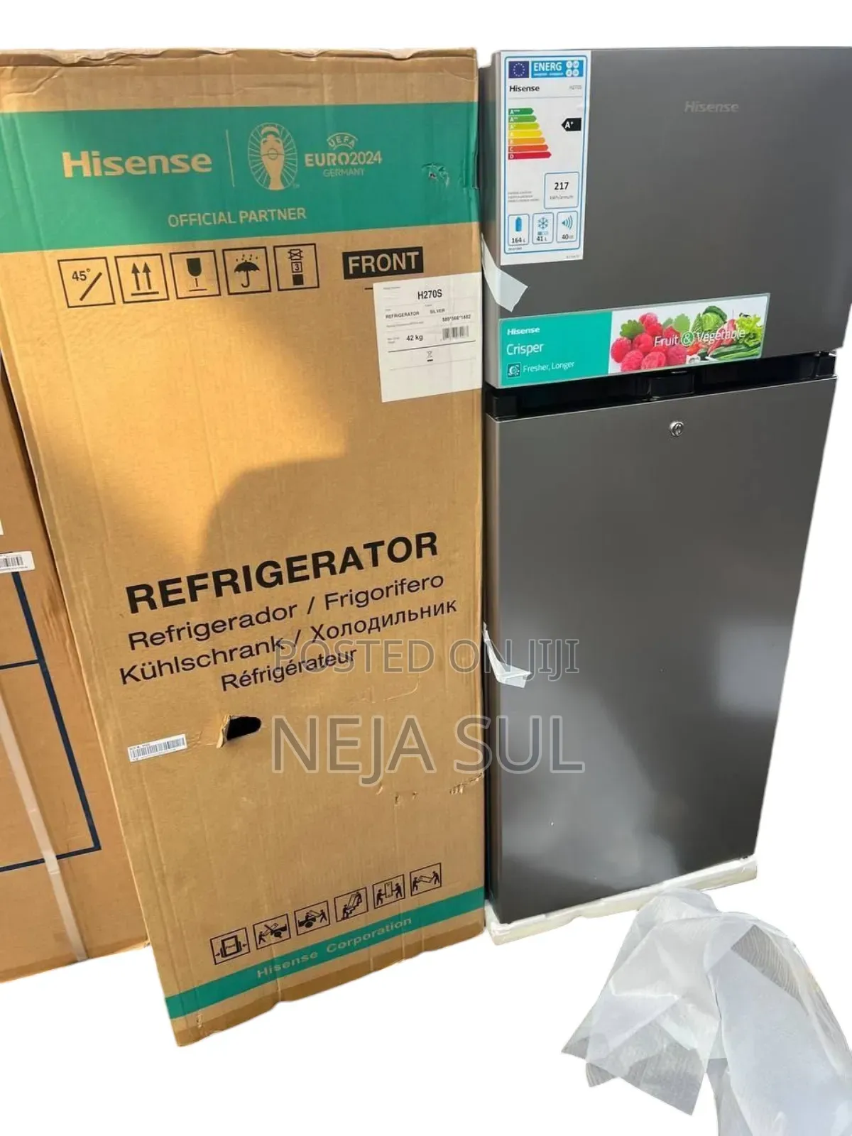 Hisense Refrigerator 270s Free Delivery