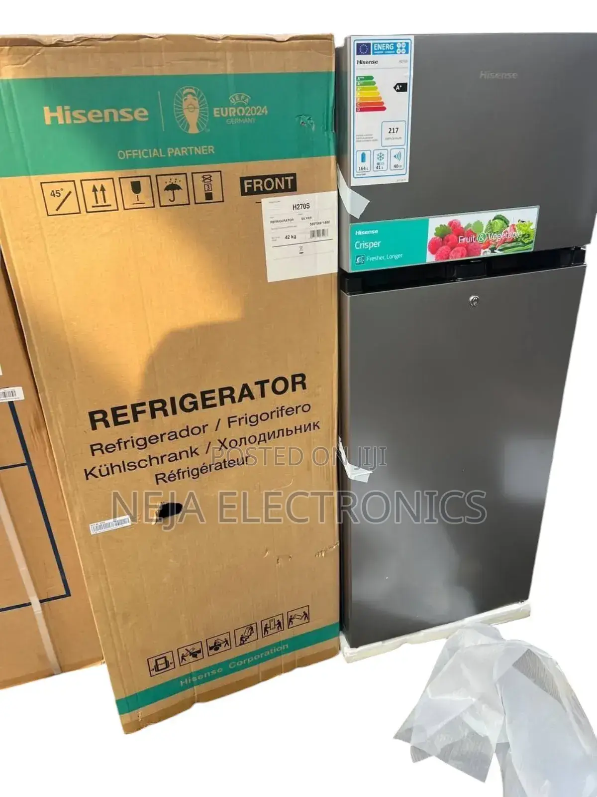 Hisense Refrigerator 270s Free Delivery