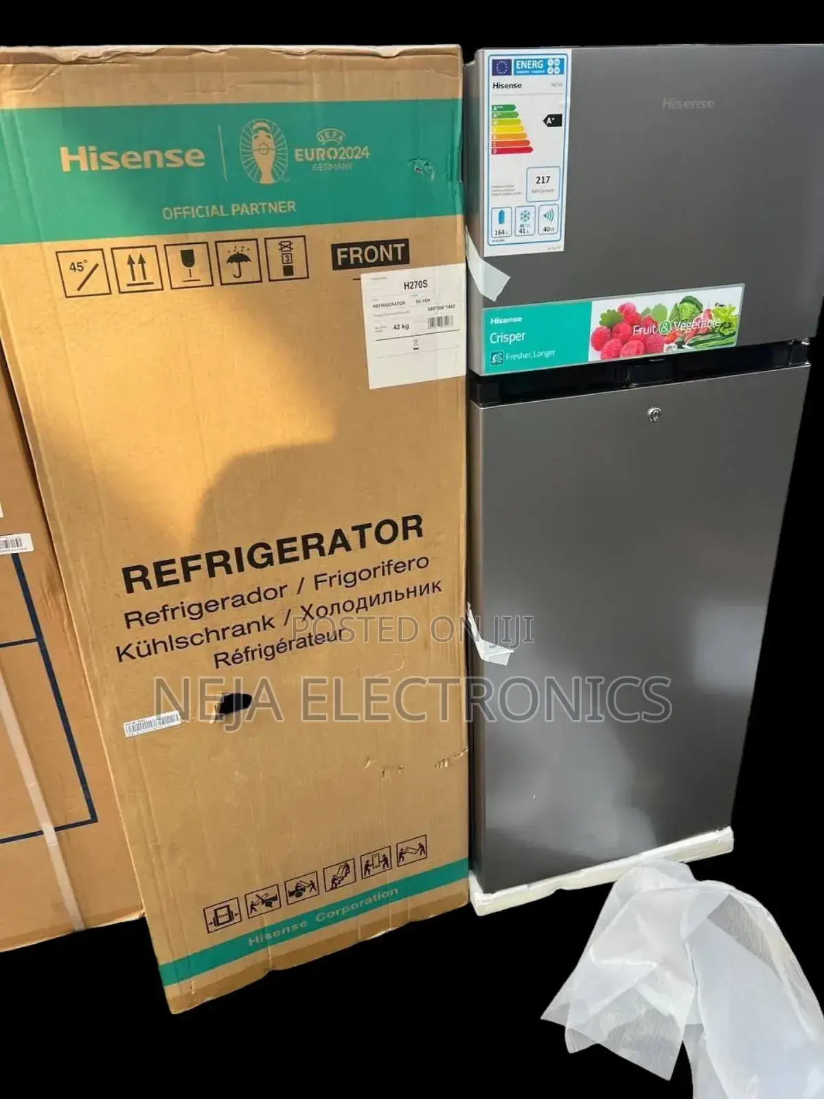 Hisense Refrigerator 270s Free Delivery