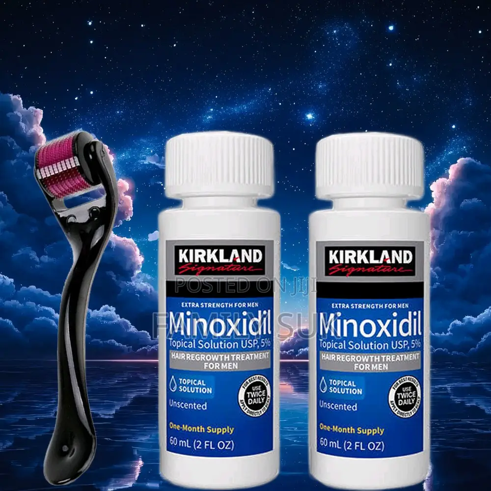 Minoxidil With Derma Roller Supply