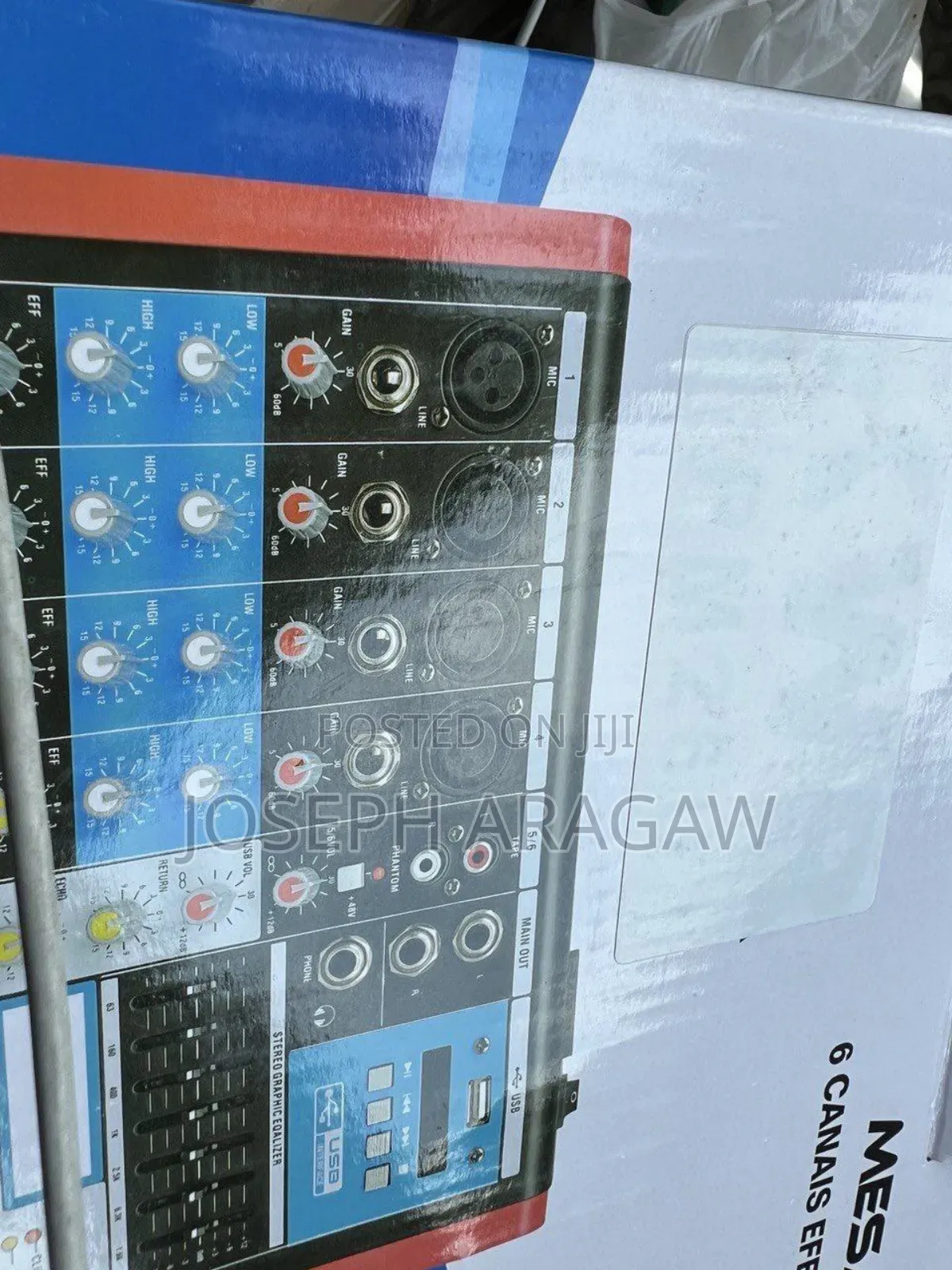 Mixer With 6 Channel