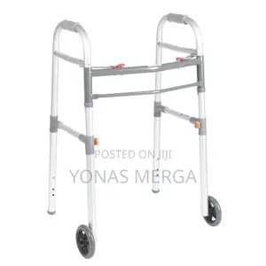 Lightweight Folding Walker With 5” Wheels