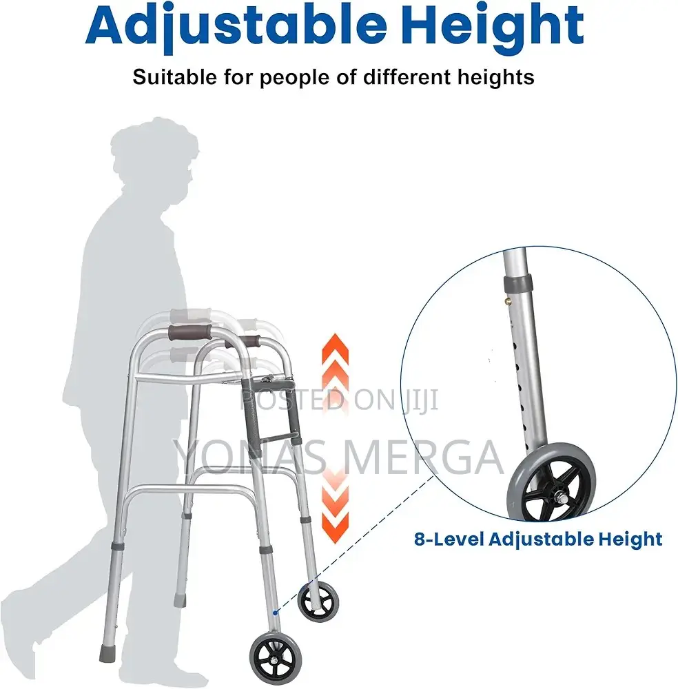 Walker/×Walkerወከርaluminum Frame Supports Up to 300 LBS
