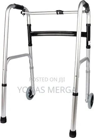 Walker Probasics Aluminum Two-Button Release Folding Walker