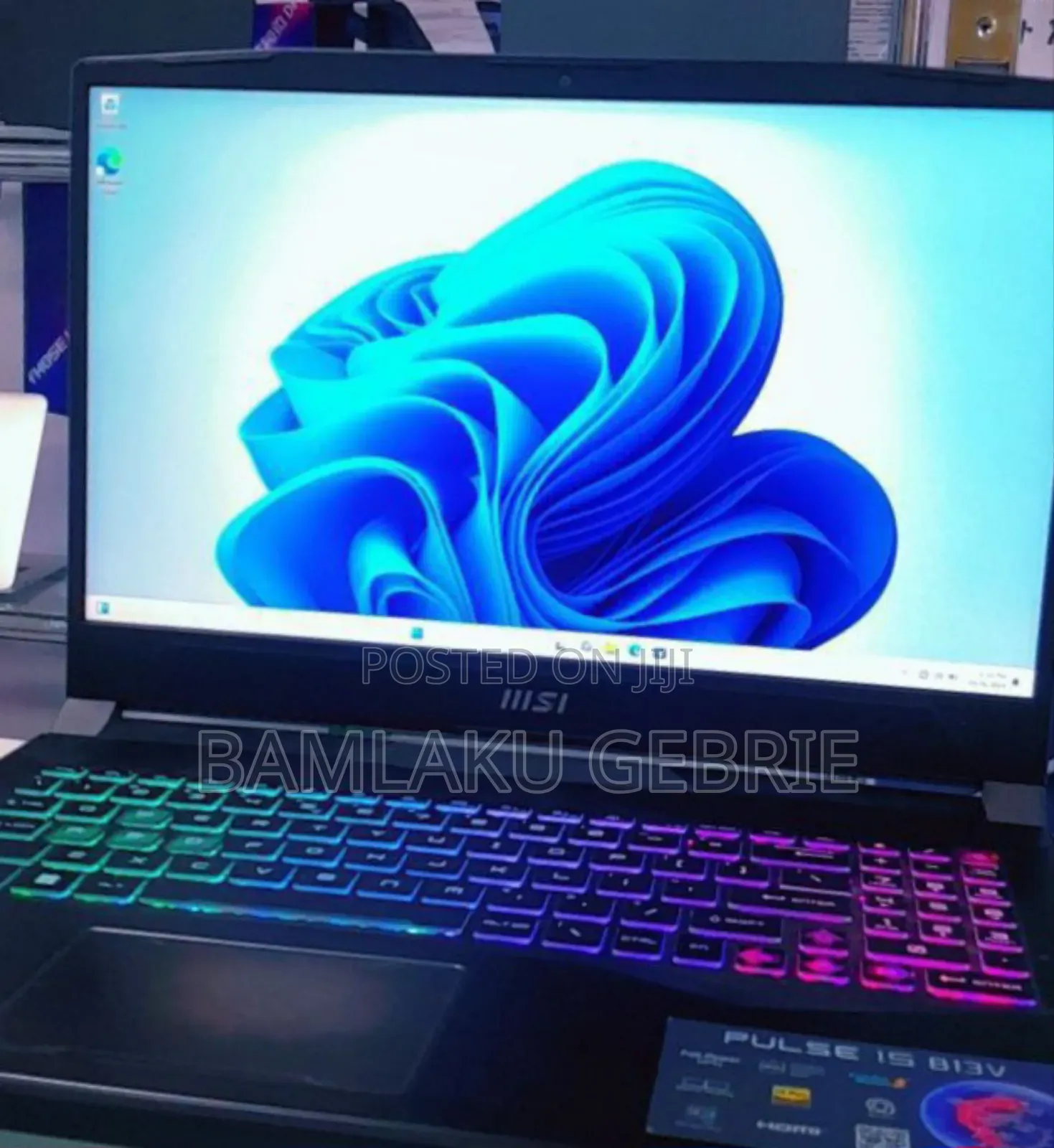 New Laptop MSI 16GB Intel Core I7 SSD 1T