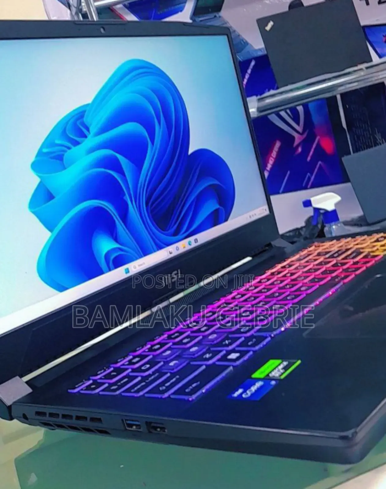 New Laptop MSI 16GB Intel Core I7 SSD 1T