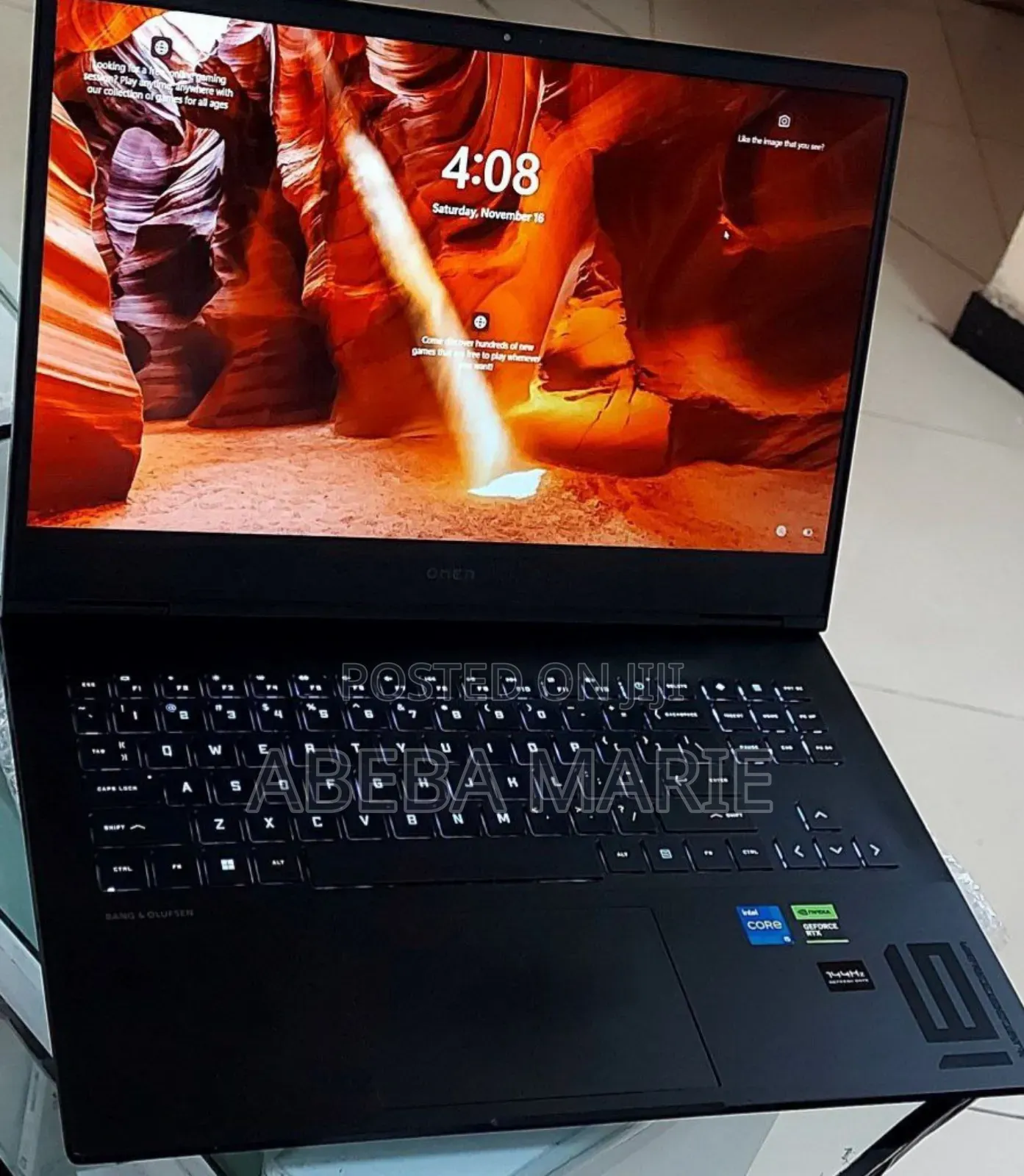 New Laptop HP Omen 16 16GB Intel Core I5 SSD 512GB