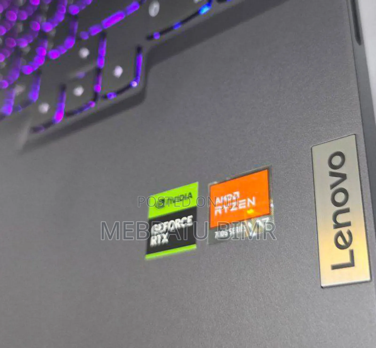 New Laptop Lenovo Legion 7 16GB AMD Ryzen 7 SSD 1T