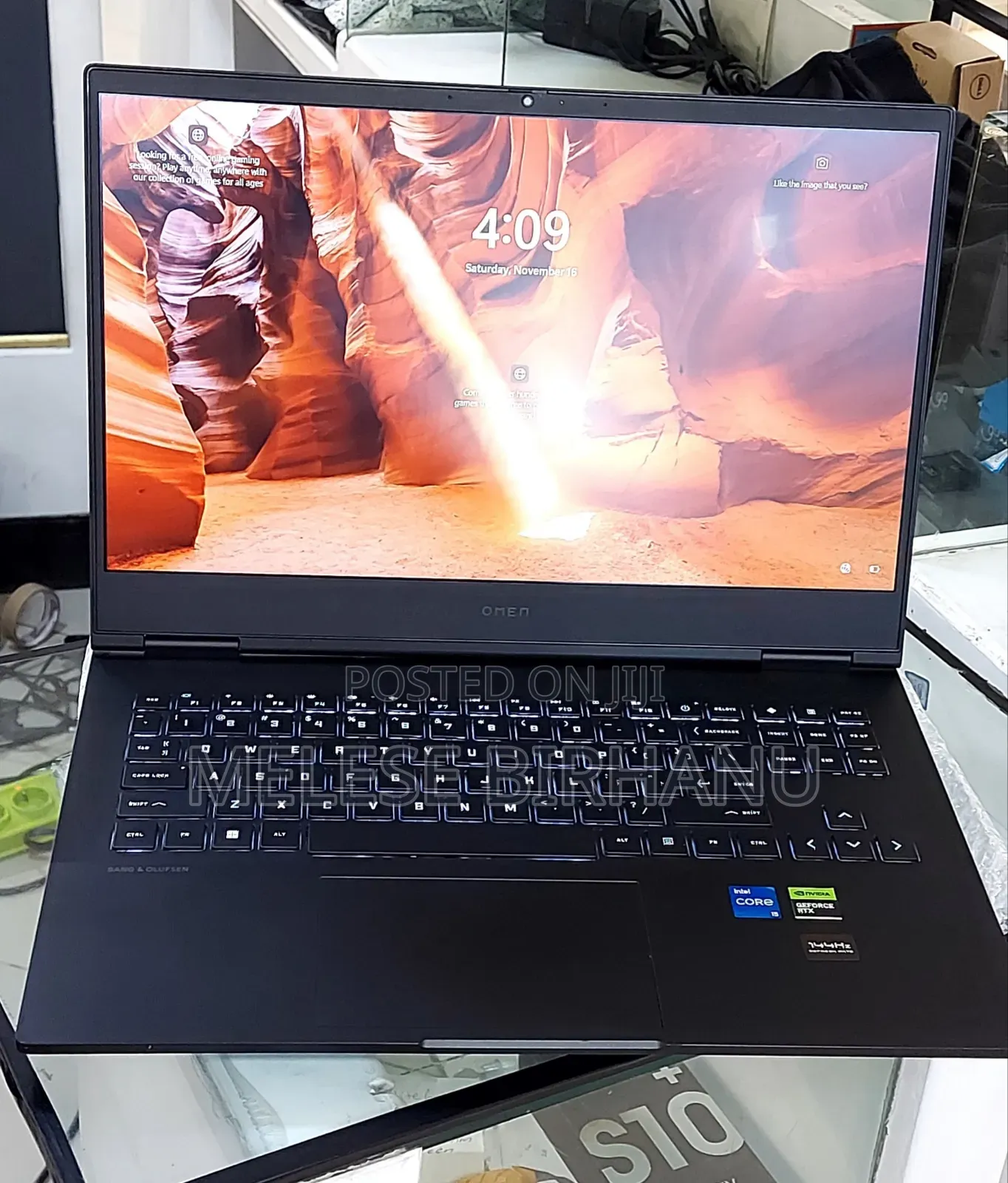 New Laptop HP Omen Pro 16GB Intel Core I5 SSD 512GB