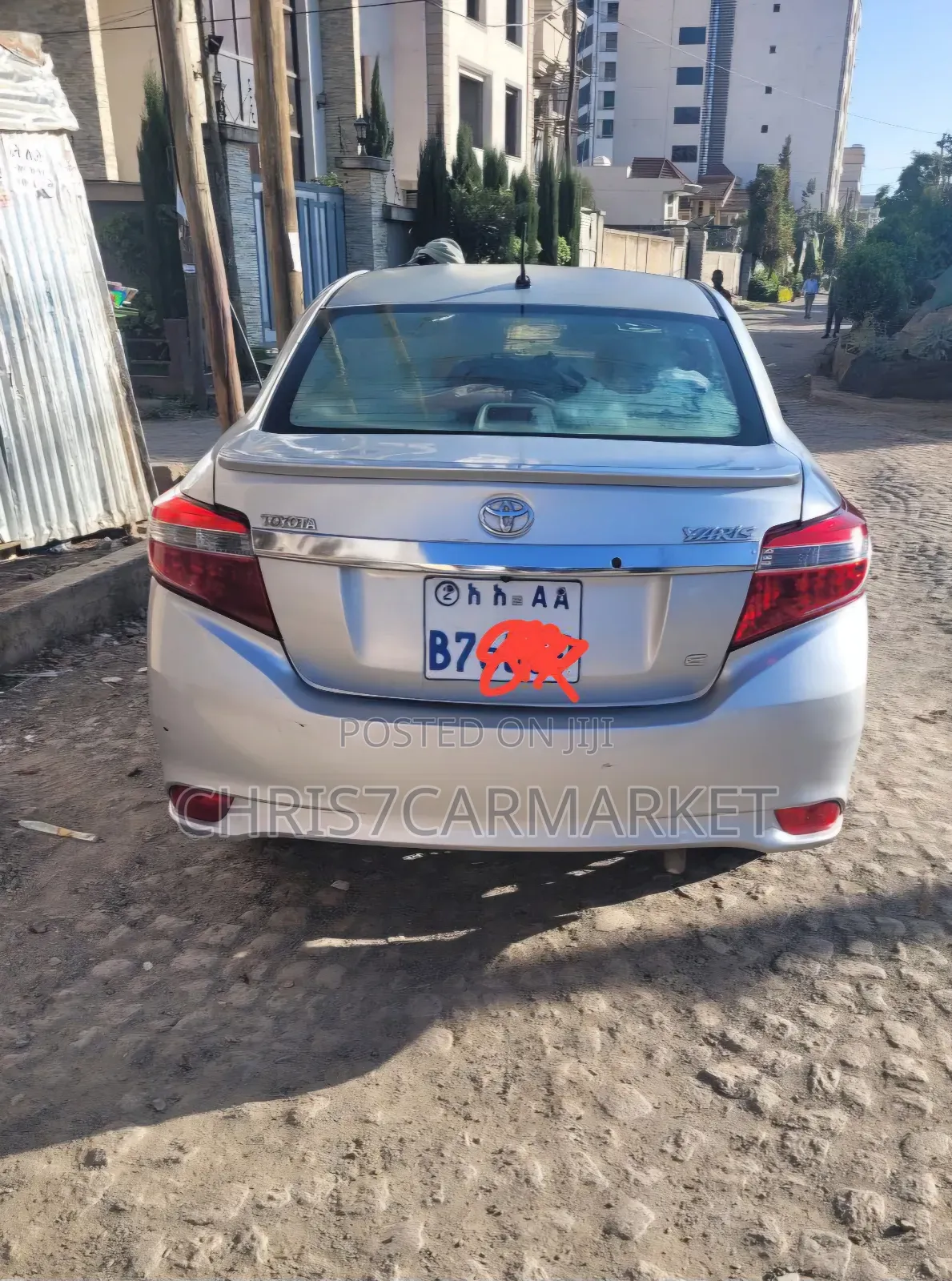 Toyota Yaris 2014 Silver