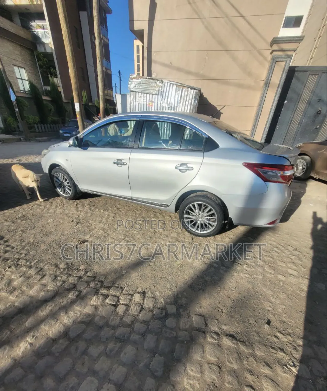 Toyota Yaris 2014 Silver