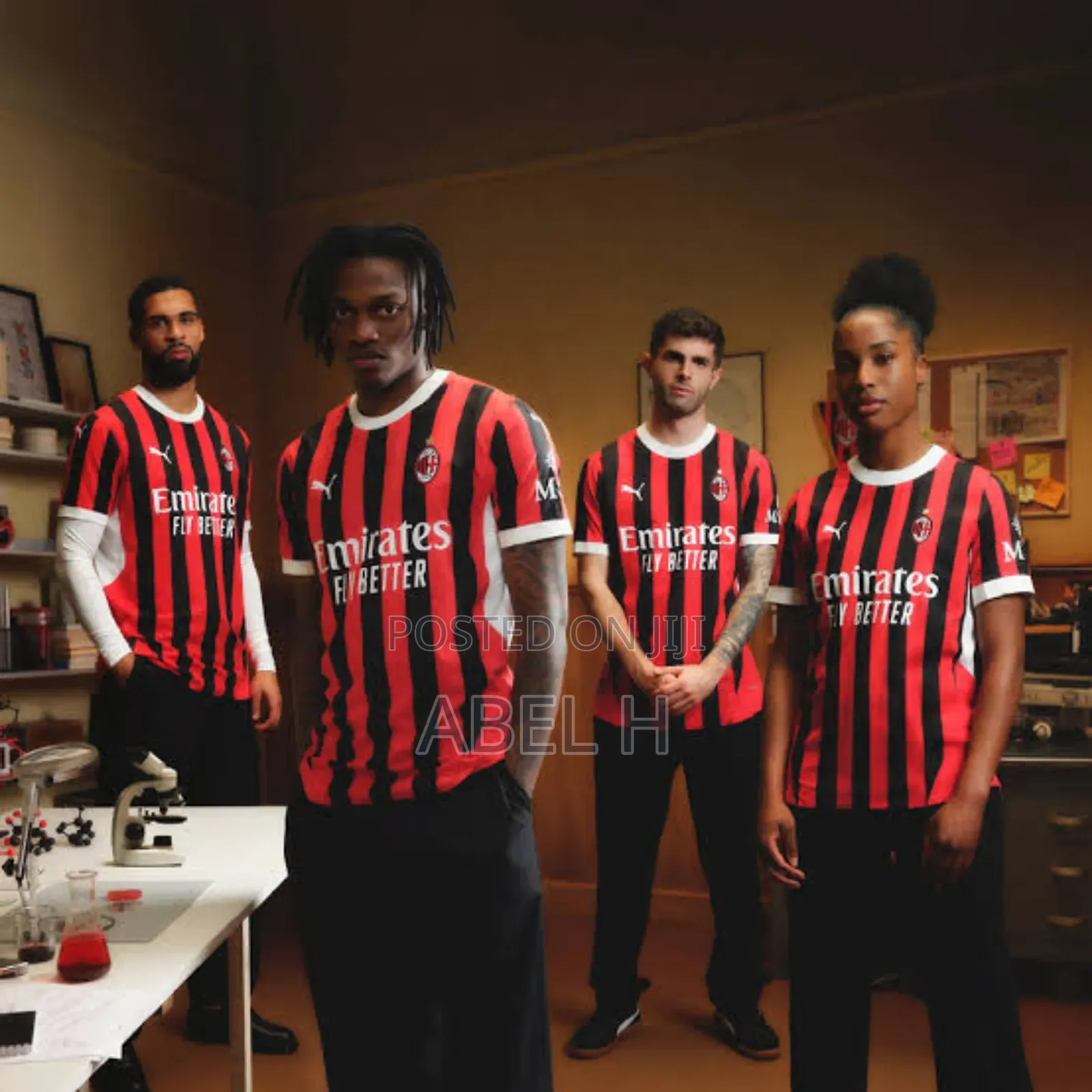 Ac Milan Original Jersey Kit 2024/25