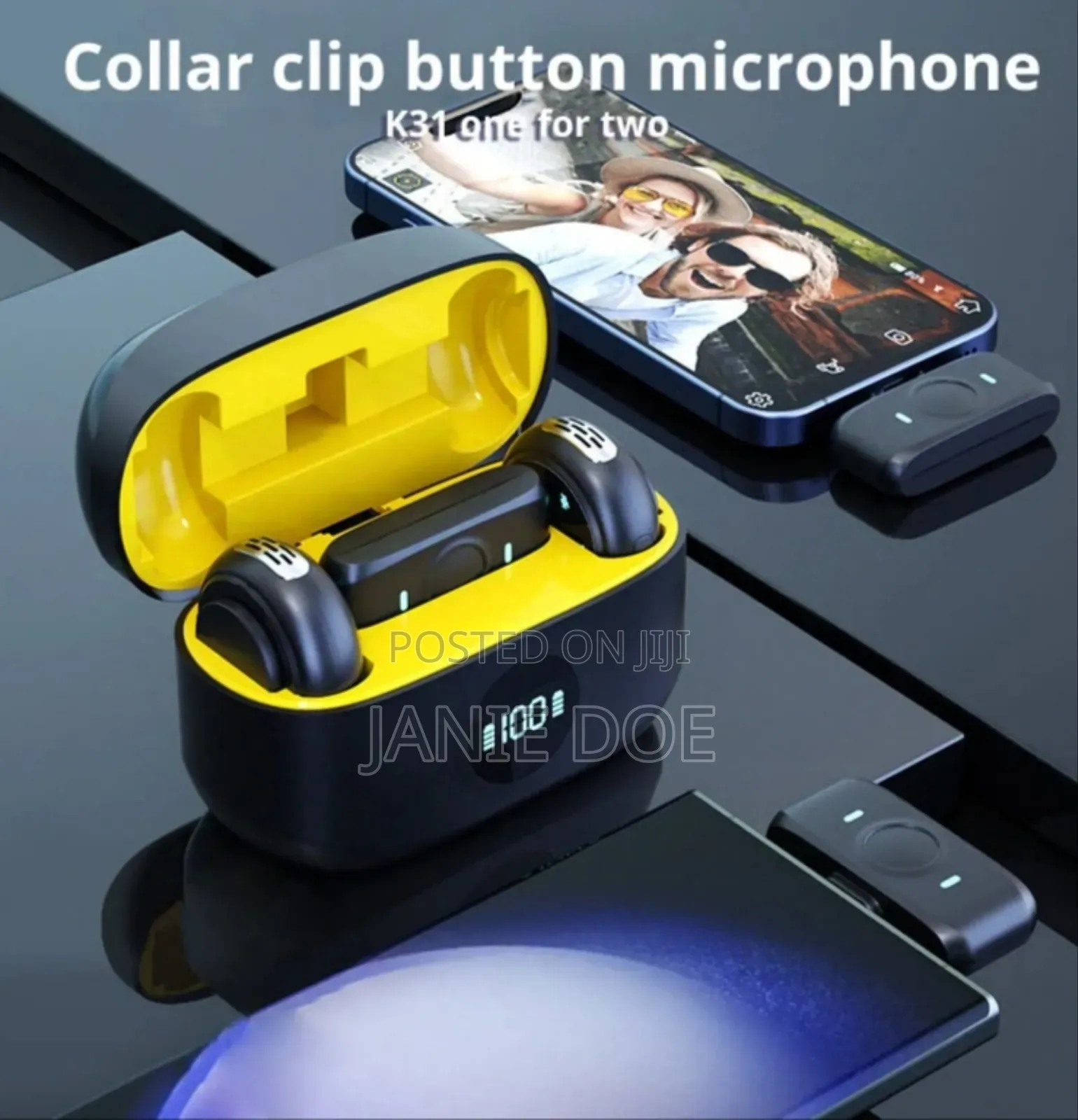 Magnetic Wireless Microphone