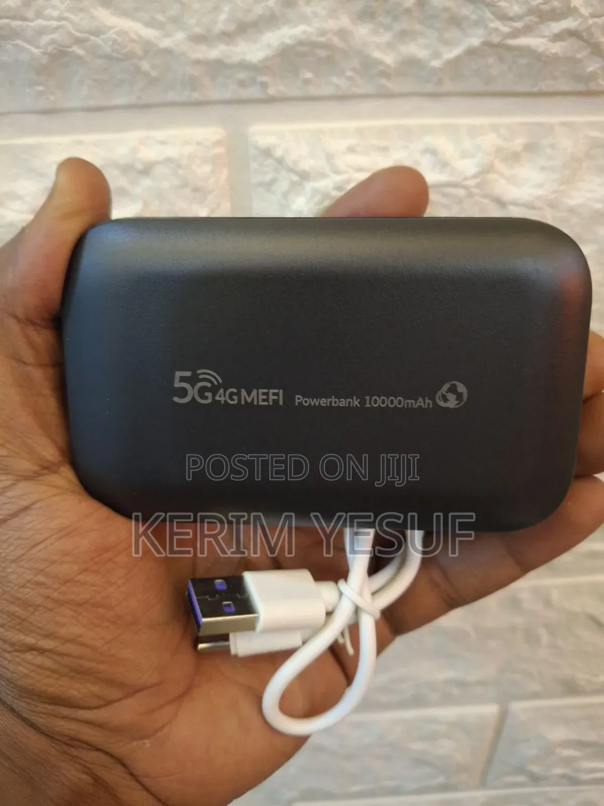 2 in 1(ሁለት በአንድ ) Power Bank and Router