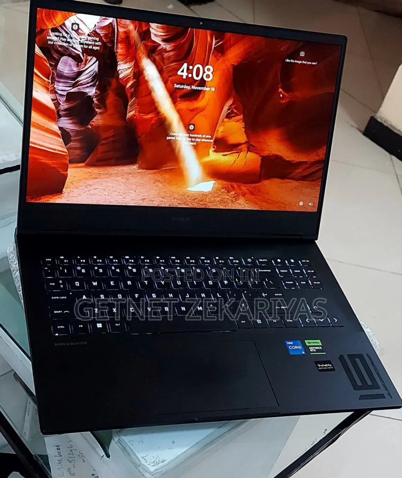 New Laptop HP Omen 16 16GB Intel Core I5 SSD 1T