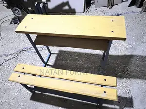 Combined Deskfor 3 Students (1250 X 770 X 720)Mm Made From W