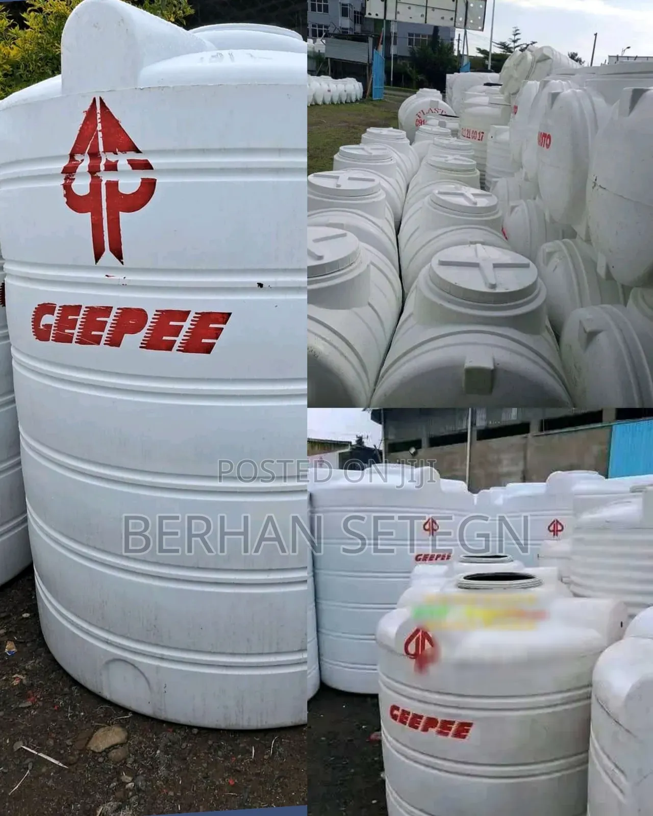 Super Plastic Water Tanker Vertical Roto