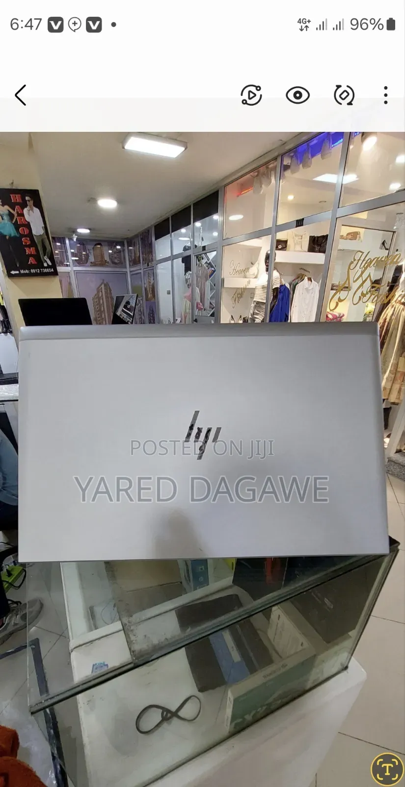 New Laptop HP EliteBook 850 G8 16GB Intel Core I5 SSD 512GB