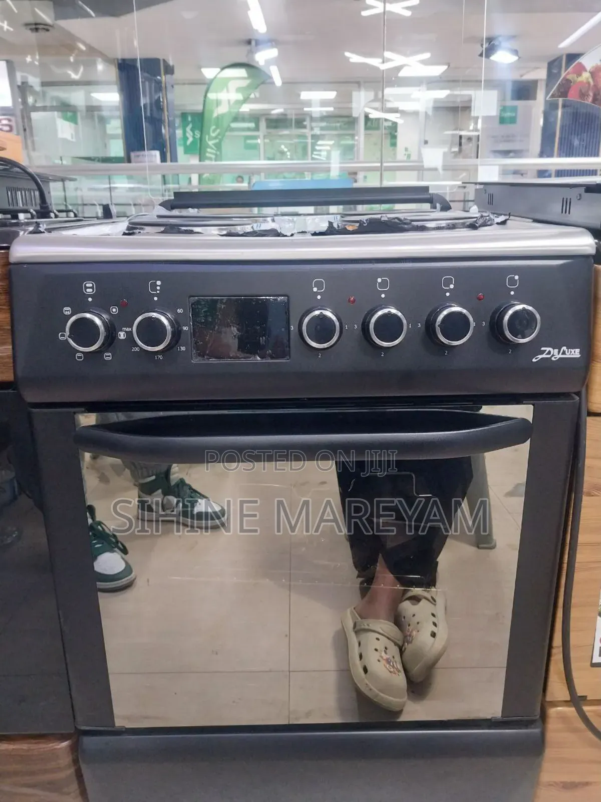 Deluxe Brand Ovens 60×60 Fast Cooking Grin Fan Tmer 4 Elect