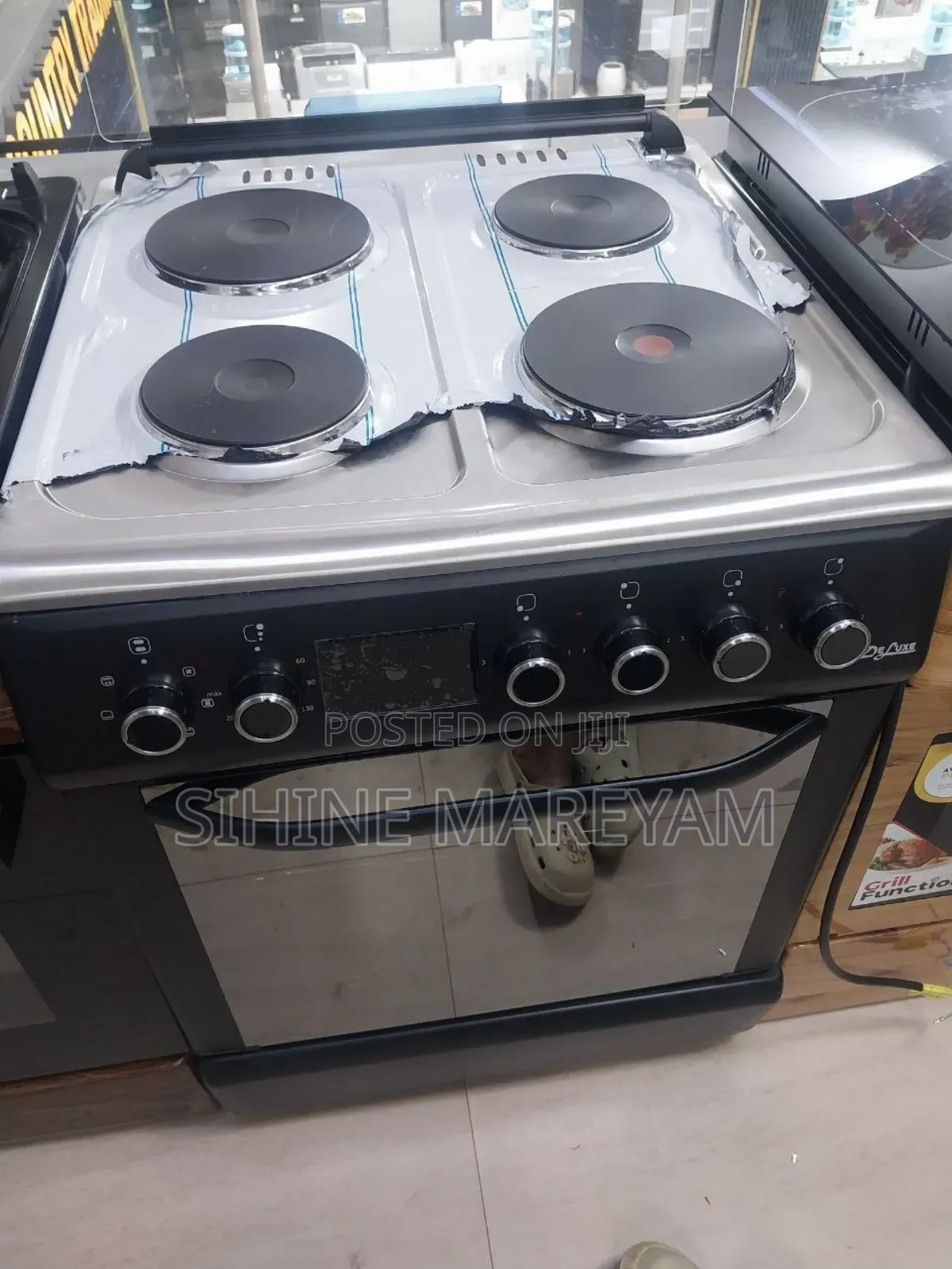 Deluxe Brand Ovens 60×60 Fast Cooking Grin Fan Tmer 4 Elect