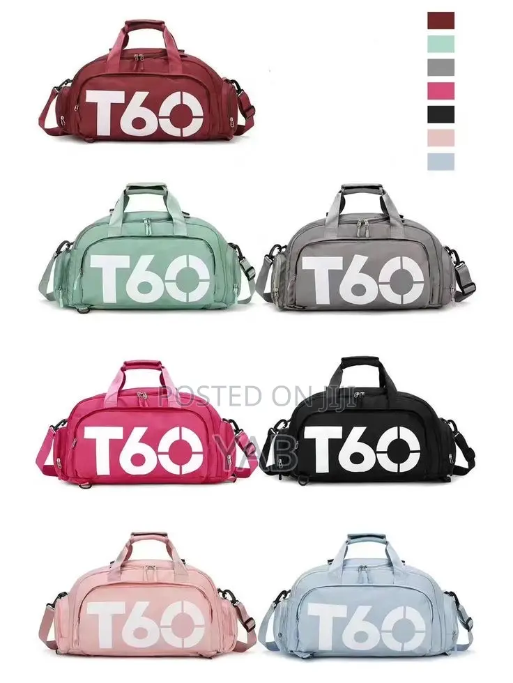 T60 Sport Gym Bag. Multi Color