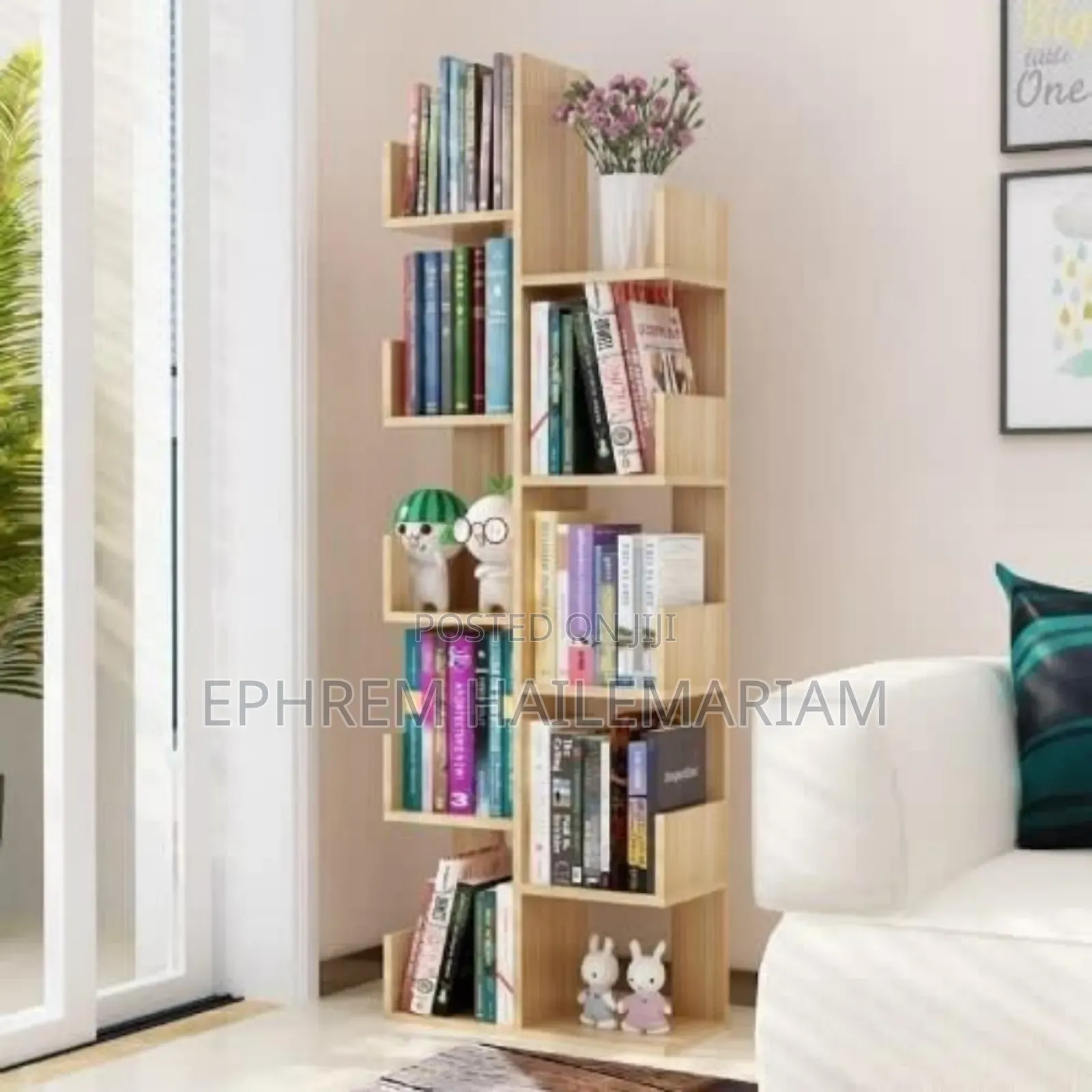 Book Shelf የመፅሃፍ መደርደሪያ