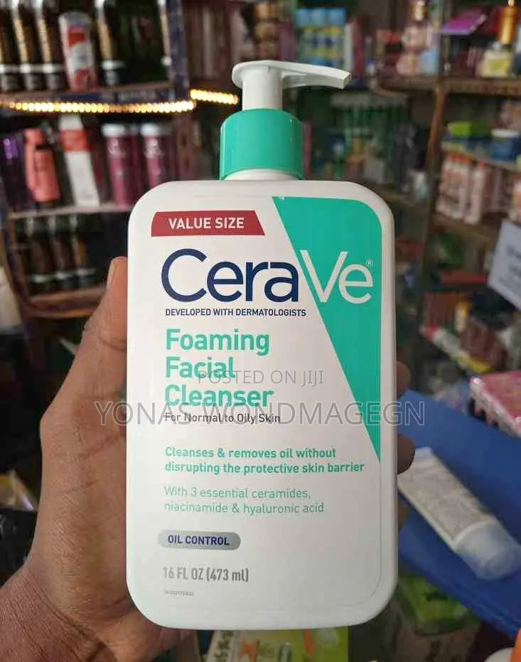 Cerave Foaming Facial Cleanser
