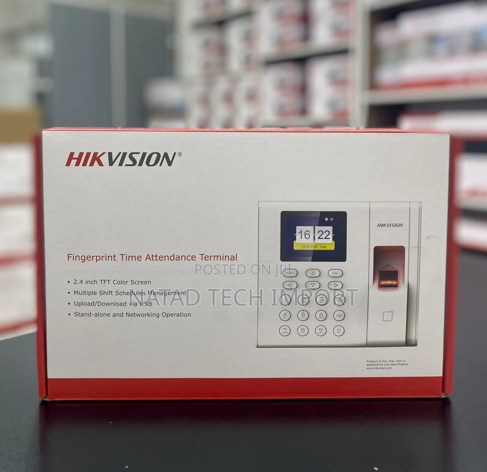 Hikvision Fingerprint Time Attendance Terminal