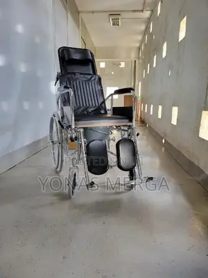 Toilet Wheelchair Has a Beautiful,High-Quality Chrome Finish