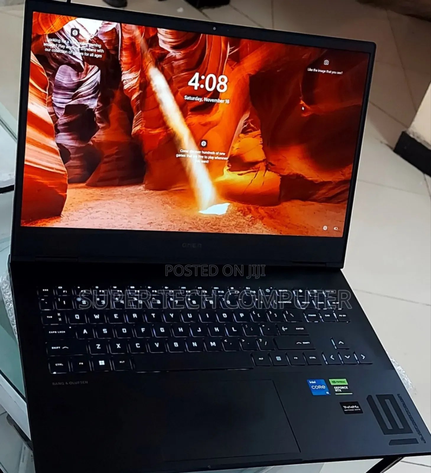 New Laptop HP Omen 16 16GB Intel Core I5 SSD 512GB