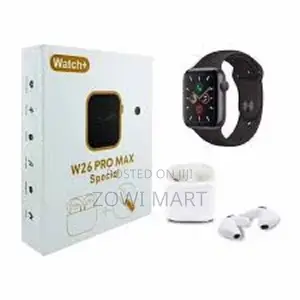 W26 Pro Max 2in1 Smart Watch and Earphonesw26 Pro Max 2in1