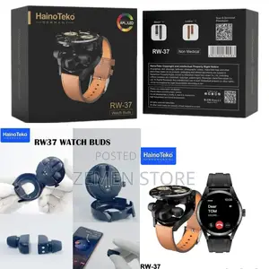 Photo - 2in1 Hainoteko Smart Watch With Earbuds