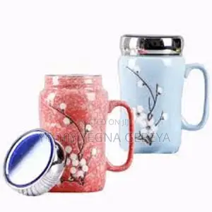 Handmade Gozygog Mug Flower Mug With Cover